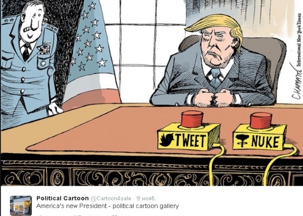 Трамп стал президентом: реакция соцсетей в каррикатурах