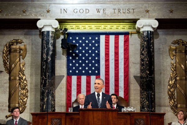 Прощальное обращение президента Обамы к нации в фотографиях