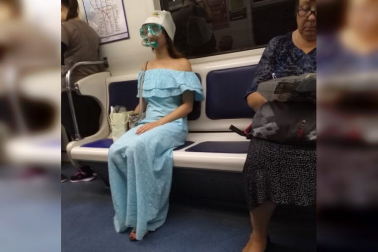 40 фотодоказательств того, что в метро можно встретить самых экстравагантных людей