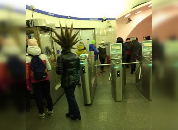 Странные люди из российского метро, 30 фотодоказательств