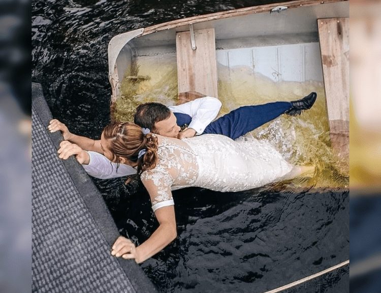 25 Funniest Wedding Photos