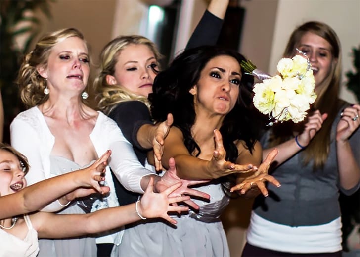 25 Funniest Wedding Photos