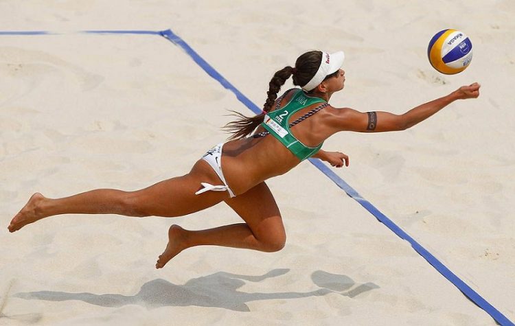 Stunning Shots: Women's Beach Volleyball in Pictures