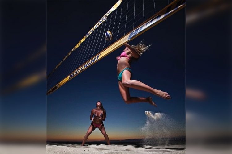 Stunning Shots: Women's Beach Volleyball in Pictures