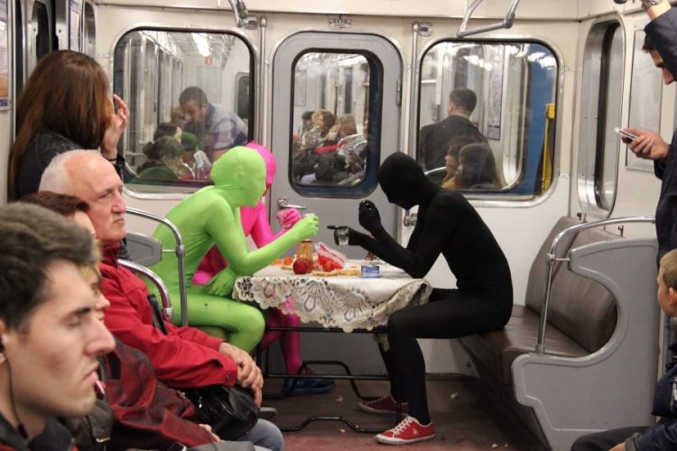 Subway Chronicles: Captivating Photos of Metro's Colorful Characters
